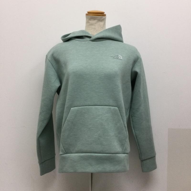 ザノースフェイス THE NORTH FACE パーカー 長袖 THE NORTH FACE ザ・ノース・フェイス テックエアースウェットワイドフーディ Tech Air Sweat Wide Hoodie NTW12196 M ロゴ、文字 緑 / グリーン / green レディース USED 古着 中古 50131883