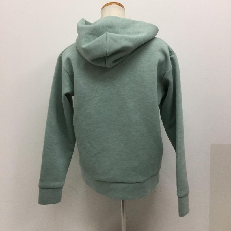 ザノースフェイス THE NORTH FACE パーカー 長袖 THE NORTH FACE ザ・ノース・フェイス テックエアースウェットワイドフーディ Tech Air Sweat Wide Hoodie NTW12196 M ロゴ、文字 緑 / グリーン / green レディース USED 古着 中古 50131883