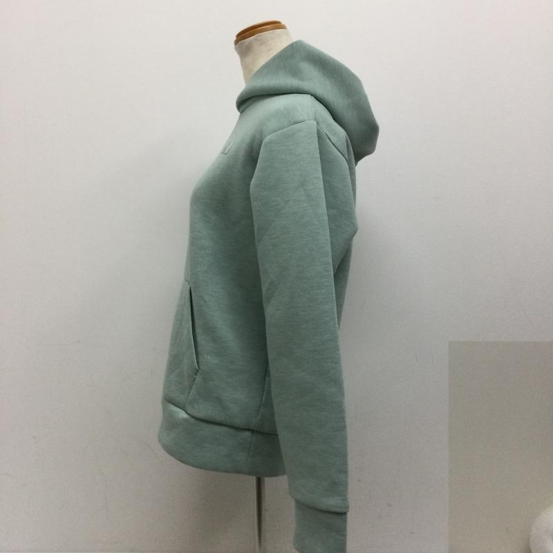 ザノースフェイス THE NORTH FACE パーカー 長袖 THE NORTH FACE ザ・ノース・フェイス テックエアースウェットワイドフーディ Tech Air Sweat Wide Hoodie NTW12196 M ロゴ、文字 緑 / グリーン / green レディース USED 古着 中古 50131883