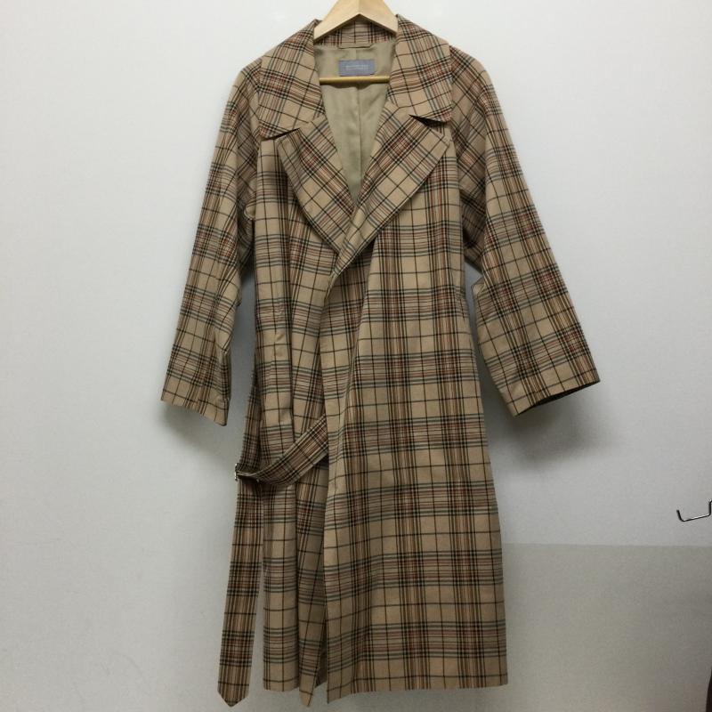 マッキントシュフィロソフィー MACKINTOSH PHILOSOPH コート コート一般 MACKINTOSH PHILOSOPHY コート コットン チェック H9A23-320-40 タイロッケンコート タータンチェック 2 チェック キャメル / キャメル / レディース USED 古着 中古 50131889