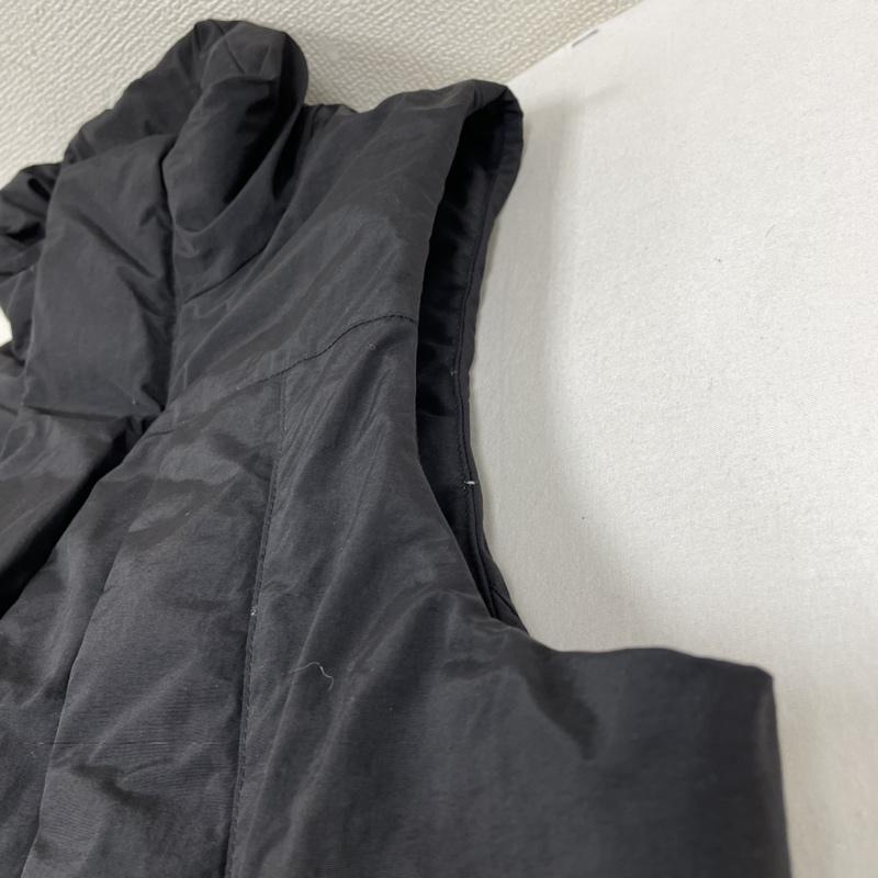 古着 USED ベスト ベスト Vavues Store ボンボン 中綿 ベスト ハイネック フルジップ 無地 アウトドア S 無地 黒 / ブラック / black メンズ USED 古着 中古 50131894