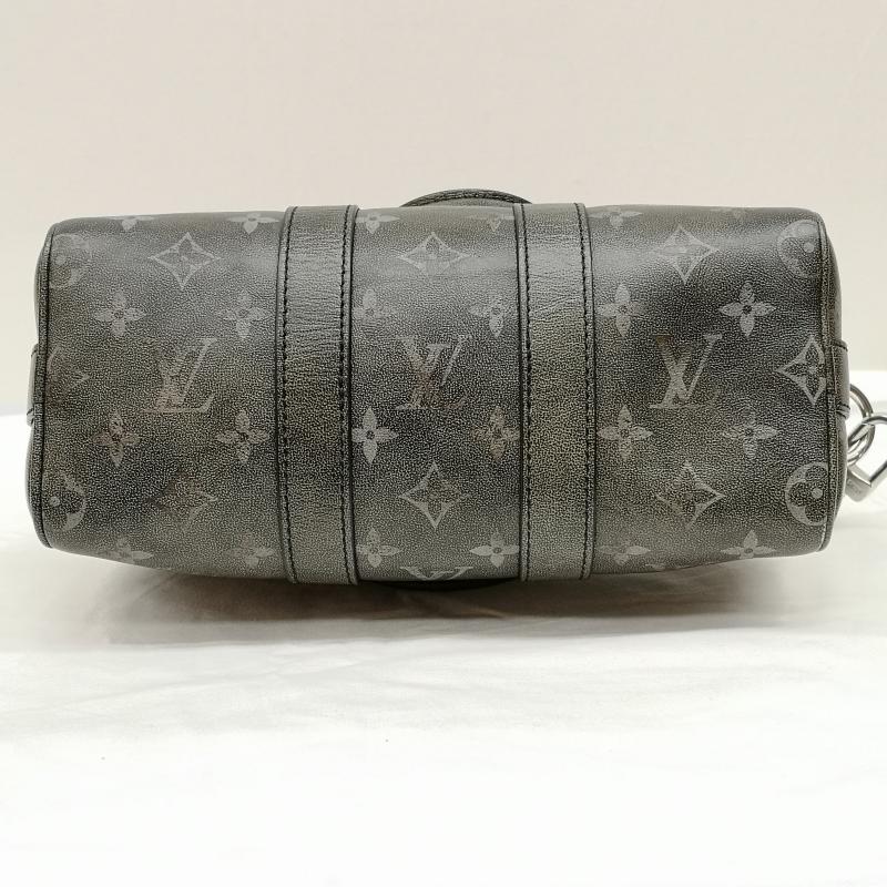 ルイヴィトン LOUIS VUITTON ショルダーバッグ ショルダーバッグ 2024年モデル ブラッシュド モノグラム キーポル バンドリエール 25 M11595 ボストンバッグ REID - 黒 / ブラック / black メンズ USED 古着 中古 50131964