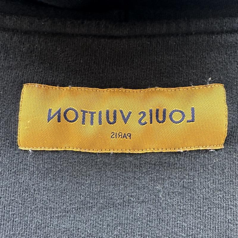 ルイヴィトン LOUIS VUITTON パーカー 長袖 22SS Amen Break RM221 IHN HMY78W グラフィック ロゴ プルオーバー パーカー M 黒 / ブラック / black メンズ USED 古着 中古 50131968