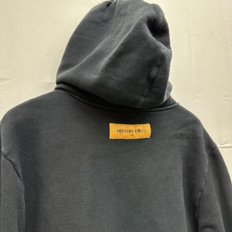 ルイヴィトン LOUIS VUITTON パーカー 長袖 22SS Amen Break RM221 IHN HMY78W グラフィック ロゴ プルオーバー パーカー M 黒 / ブラック / black メンズ USED 古着 中古 50131968