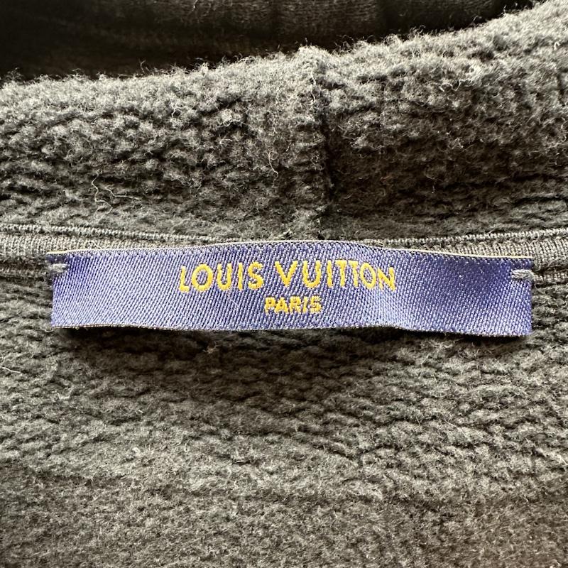 ルイヴィトン LOUIS VUITTON パーカー 長袖 22SS Amen Break RM221 IHN HMY78W グラフィック ロゴ プルオーバー パーカー M 黒 / ブラック / black メンズ USED 古着 中古 50131968