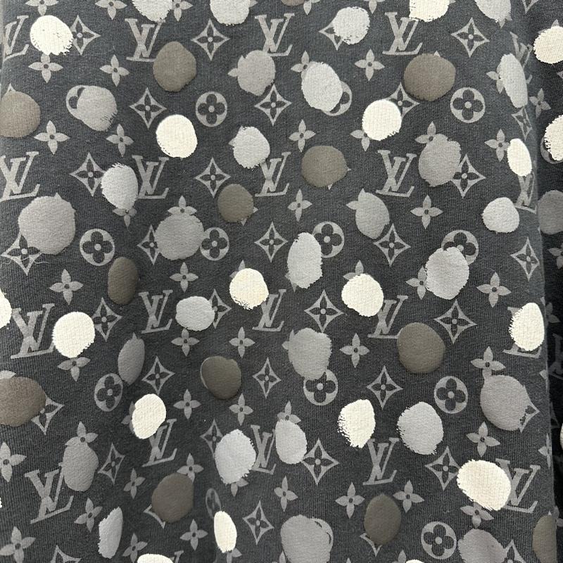ルイヴィトン LOUIS VUITTON トレーナー 長袖 草間彌生 ドット モノグラム スウェット RM231H IHN HOY26W M 黒 / ブラック / black メンズ USED 古着 中古 50131988