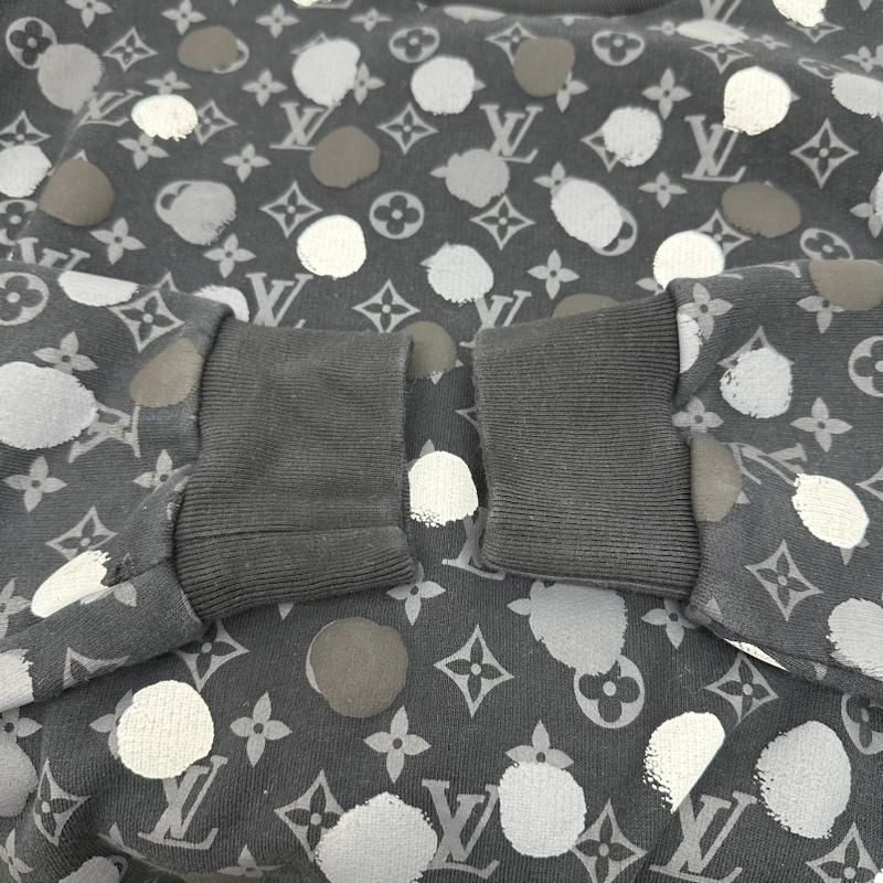 ルイヴィトン LOUIS VUITTON トレーナー 長袖 草間彌生 ドット モノグラム スウェット RM231H IHN HOY26W M 黒 / ブラック / black メンズ USED 古着 中古 50131988