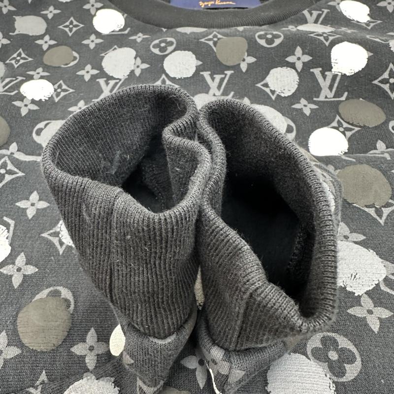 ルイヴィトン LOUIS VUITTON トレーナー 長袖 草間彌生 ドット モノグラム スウェット RM231H IHN HOY26W M 黒 / ブラック / black メンズ USED 古着 中古 50131988