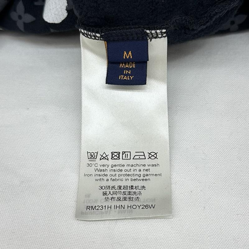 ルイヴィトン LOUIS VUITTON トレーナー 長袖 草間彌生 ドット モノグラム スウェット RM231H IHN HOY26W M 黒 / ブラック / black メンズ USED 古着 中古 50131988