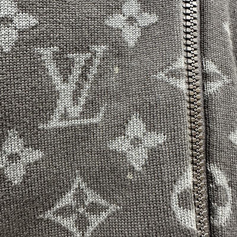 ルイヴィトン LOUIS VUITTON ジャケット、上着 ジャンパー、ブルゾン 22AW LV グラフィティ モノグラム ニット ジップ ブルゾン RM222M JL4 HNN22W S 黒 / ブラック / black メンズ USED 古着 中古 50131991