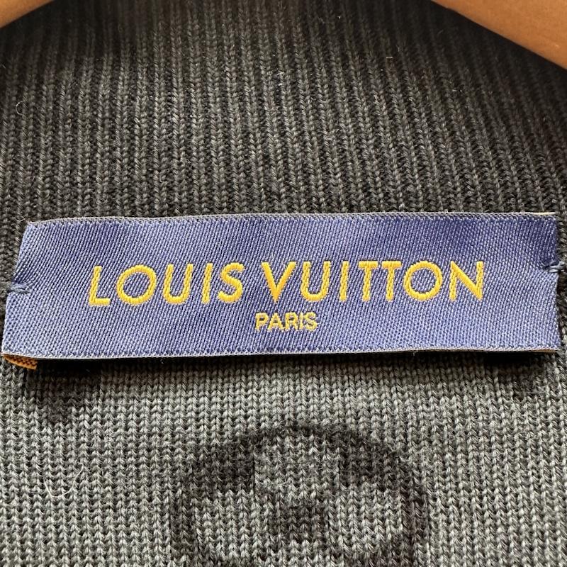 ルイヴィトン LOUIS VUITTON ジャケット、上着 ジャンパー、ブルゾン 22AW LV グラフィティ モノグラム ニット ジップ ブルゾン RM222M JL4 HNN22W S 黒 / ブラック / black メンズ USED 古着 中古 50131991