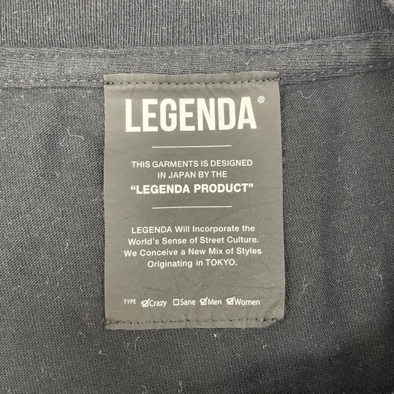 レジェンダ LEGENDA Tシャツ 半袖 LEC1157 Beautiful Things Line Art Embroidery コットン 刺繡 FREE 黒 / ブラック / black メンズ USED 古着 中古 50132101