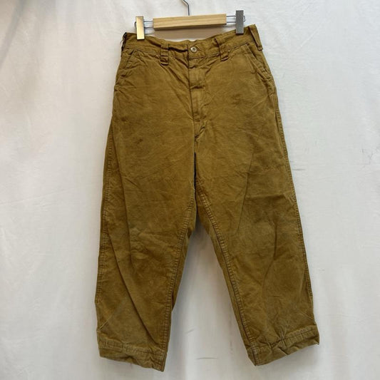 ヴィンテージ VINTAGE パンツ ワークパンツ、ペインターパンツ 70s SAFTBAK ダック ハンティング ワークパンツ - 茶 / ブラウン / brown メンズ USED 古着 中古 50132162
