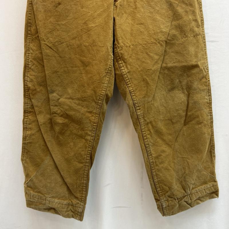 ヴィンテージ VINTAGE パンツ ワークパンツ、ペインターパンツ 70s SAFTBAK ダック ハンティング ワークパンツ - 茶 / ブラウン / brown メンズ USED 古着 中古 50132162