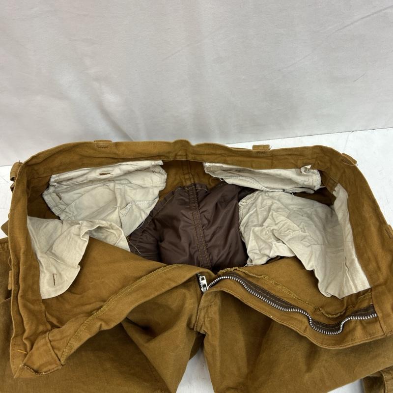 ヴィンテージ VINTAGE パンツ ワークパンツ、ペインターパンツ 70s SAFTBAK ダック ハンティング ワークパンツ - 茶 / ブラウン / brown メンズ USED 古着 中古 50132162