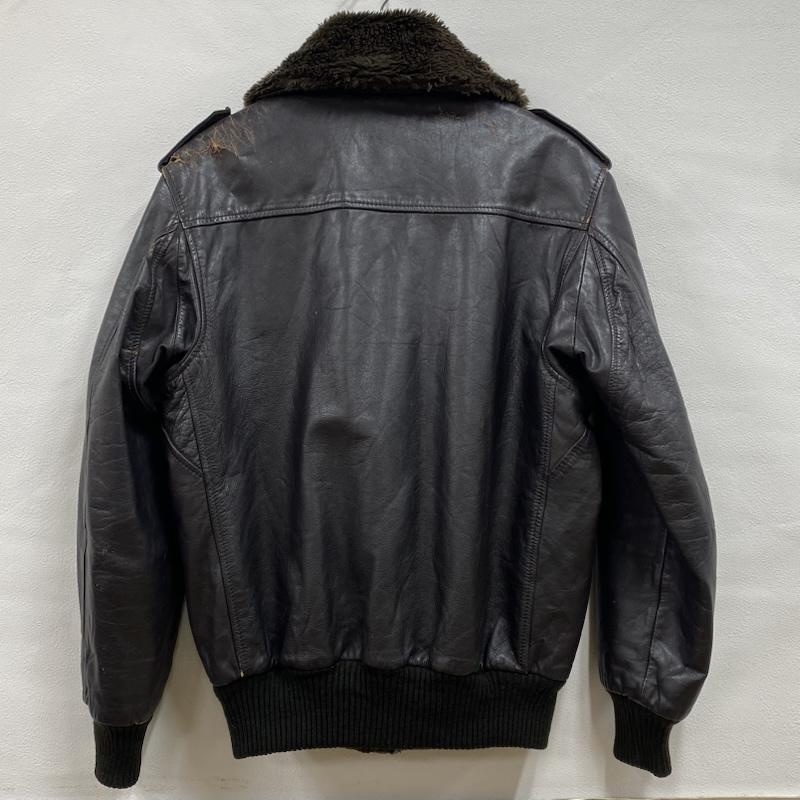 ヴィンテージ VINTAGE ジャケット、上着 フライトジャケット PACK-IN レザー フライトジャケット A-2 ボア ボマー 674SM ミリタリー 38 茶 / ブラウン / brown メンズ USED 古着 中古 50132225