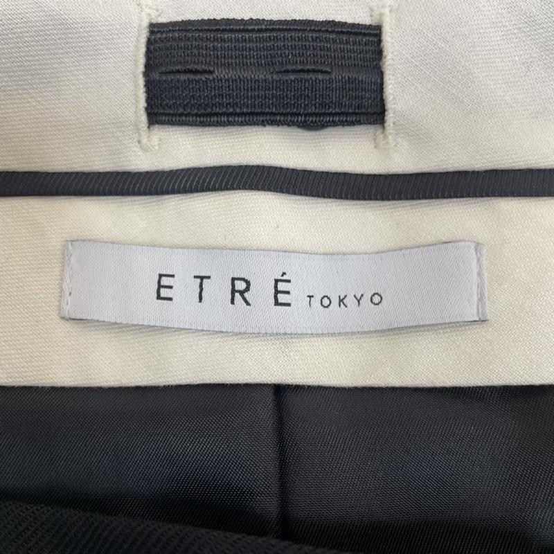 エトレトウキョウ ETRE TOKYO スカート ミニスカート フロント オープンジップ ミニ スカート 台形 ダブルジップ 1224521085-0 M 無地 黒 / ブラック / black レディース USED 古着 中古 50132264