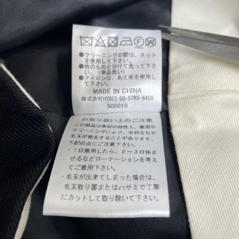 エトレトウキョウ ETRE TOKYO スカート ミニスカート フロント オープンジップ ミニ スカート 台形 ダブルジップ 1224521085-0 M 無地 黒 / ブラック / black レディース USED 古着 中古 50132264