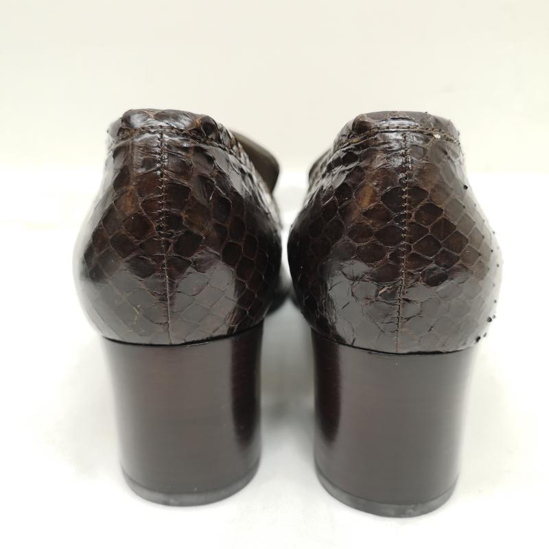アンテプリマ ANTEPRIMA パンプス パンプス パンプス ビット スクエアトゥ 型押し 36 23.0cm 茶 / ブラウン / brown レディース USED 古着 中古 50132323