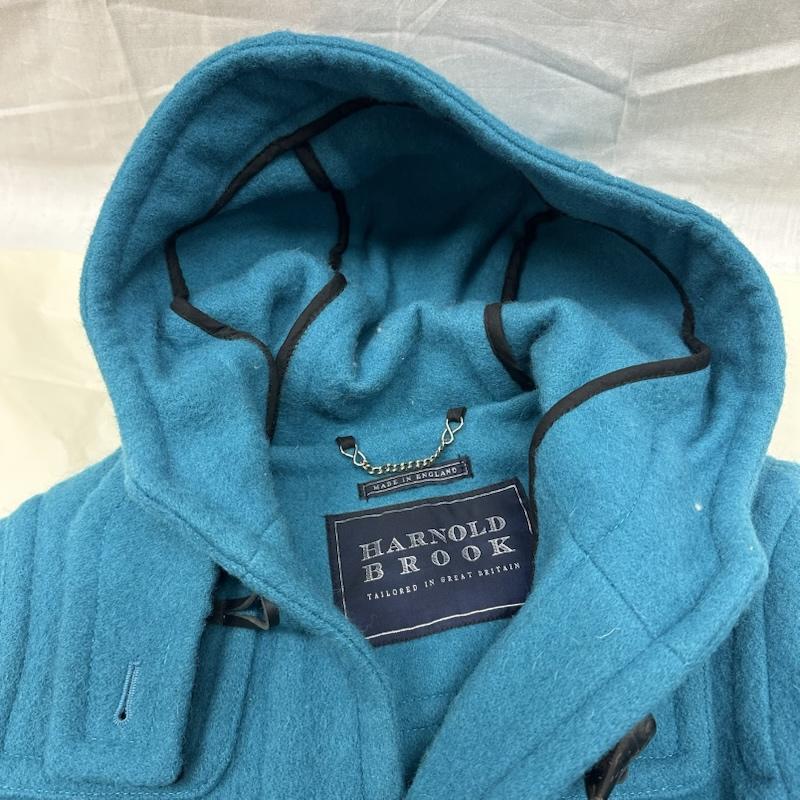 アーノルドブルック HARNOLD BROOK コート コート一般 ダッフルコート MADE IN ENGLAND イタリア製 ウール トグル 8 青 / ブルー / blue メンズ USED 古着 中古 50132343