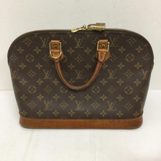 ルイヴィトン LOUIS VUITTON ハンドバッグ ハンドバッグ ルイ ヴィトン モノグラム アルマ ハンドバッグ M51130 ブラウン PVC レザー レディース LOUIS VUITTON - 茶 / ブラウン / brown レディース USED 古着 中古 50132376