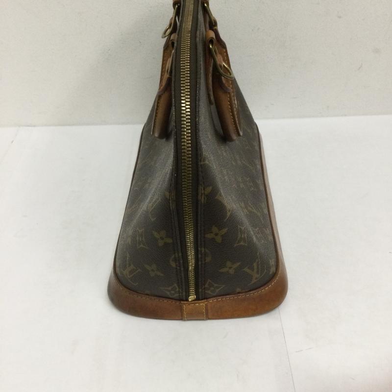 ルイヴィトン LOUIS VUITTON ハンドバッグ ハンドバッグ ルイ ヴィトン モノグラム アルマ ハンドバッグ M51130 ブラウン PVC レザー レディース LOUIS VUITTON - 茶 / ブラウン / brown レディース USED 古着 中古 50132376