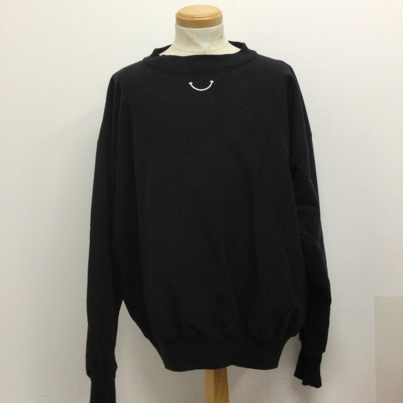 レディーメイド READY MADE トレーナー 長袖 READYMADE スウェット XXL コットン BLK 無地 RE-CO-BK-00-00-246 XXL ロゴ、文字 黒 / ブラック / black メンズ USED 古着 中古 50132407