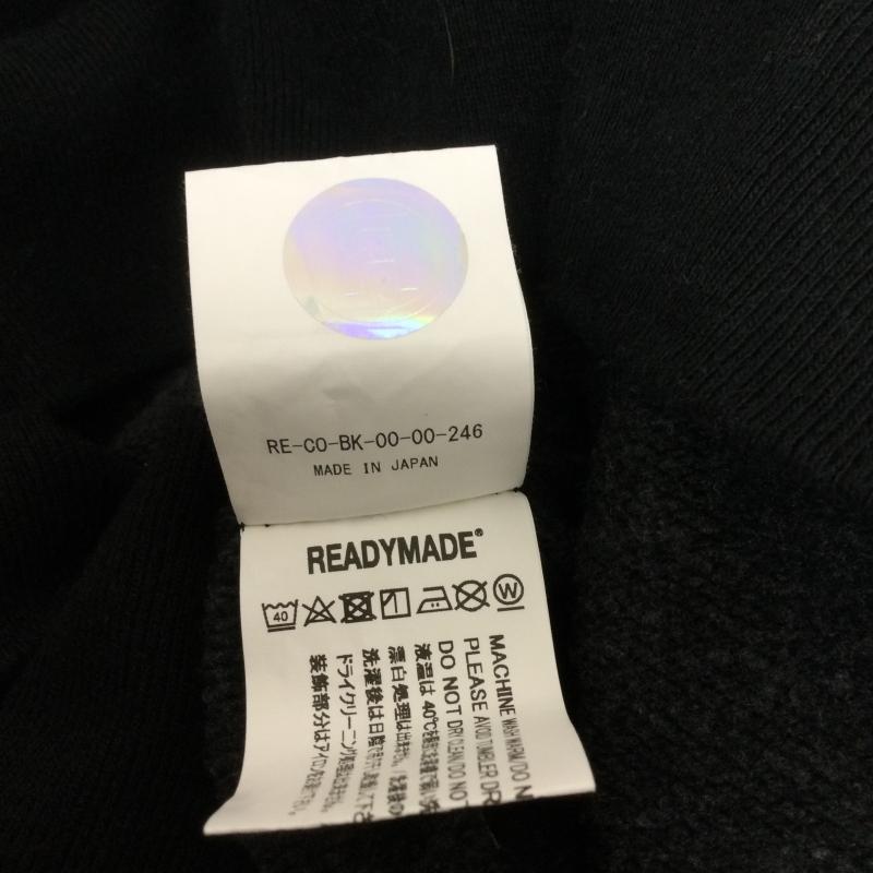 レディーメイド READY MADE トレーナー 長袖 READYMADE スウェット XXL コットン BLK 無地 RE-CO-BK-00-00-246 XXL ロゴ、文字 黒 / ブラック / black メンズ USED 古着 中古 50132407