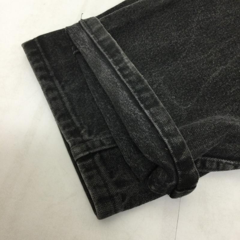 ラングラー Wrangler パンツ デニム、ジーンズ Wrangler BLACK Denim 13MWZWK 38インチ 無地 黒 / ブラック / black メンズ USED 古着 中古 50132443