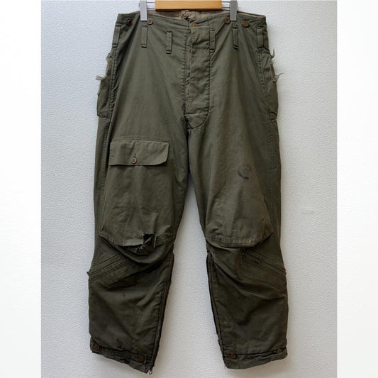 古着 USED ボトムス ボトムス The Paul Reed 40年代 ビンテージ A-9 CONMAR ZIP アルパカライナー ミリタリー フライト パンツ 40 メンズ USED 古着 中古 50132451