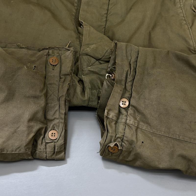 古着 USED ボトムス ボトムス The Paul Reed 40年代 ビンテージ A-9 CONMAR ZIP アルパカライナー ミリタリー フライト パンツ 40 メンズ USED 古着 中古 50132451