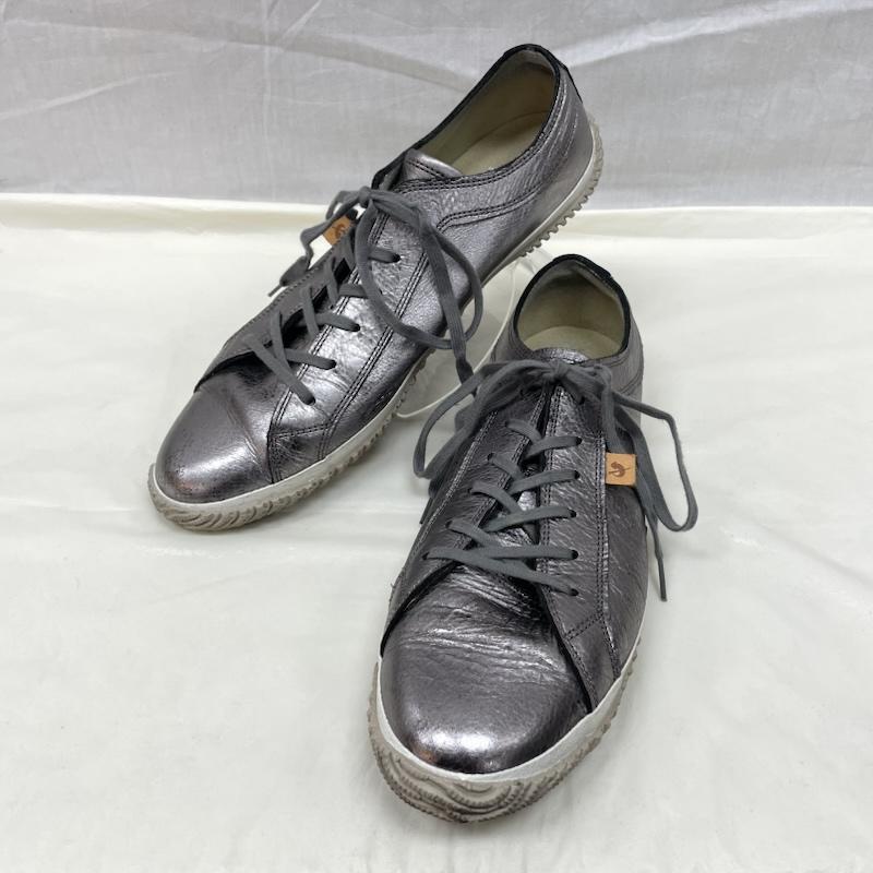 スピングルムーブ SPINGLE MOVE スニーカー スニーカー SPM-254 ローカット ヘビ柄 プリント メタリック MADE IN JAPAN 日本製 LL 銀 / シルバー / silver color メンズ USED 古着 中古 50132460