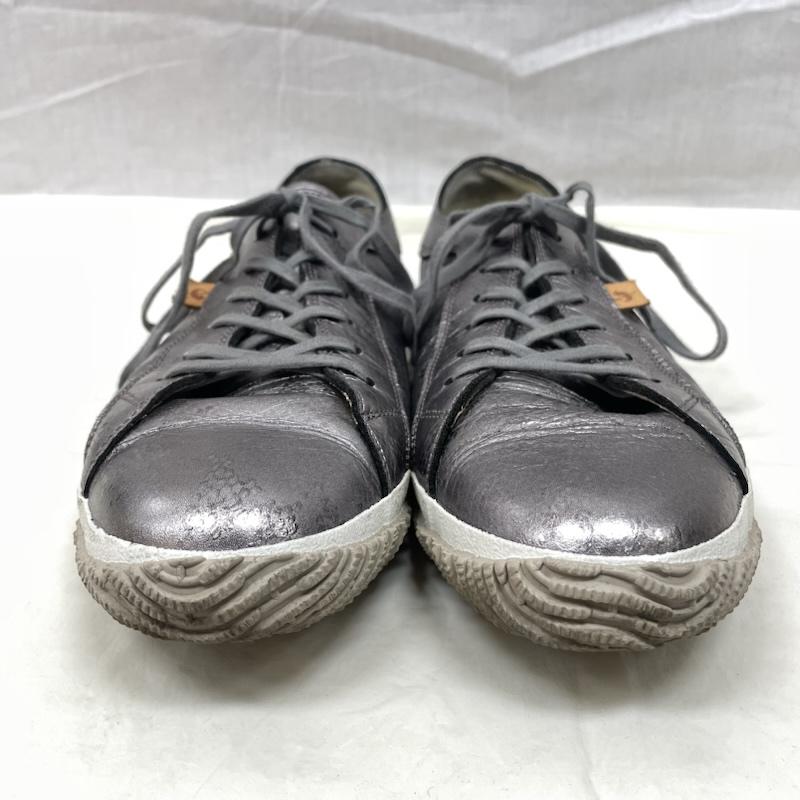 スピングルムーブ SPINGLE MOVE スニーカー スニーカー SPM-254 ローカット ヘビ柄 プリント メタリック MADE IN JAPAN 日本製 LL 銀 / シルバー / silver color メンズ USED 古着 中古 50132460