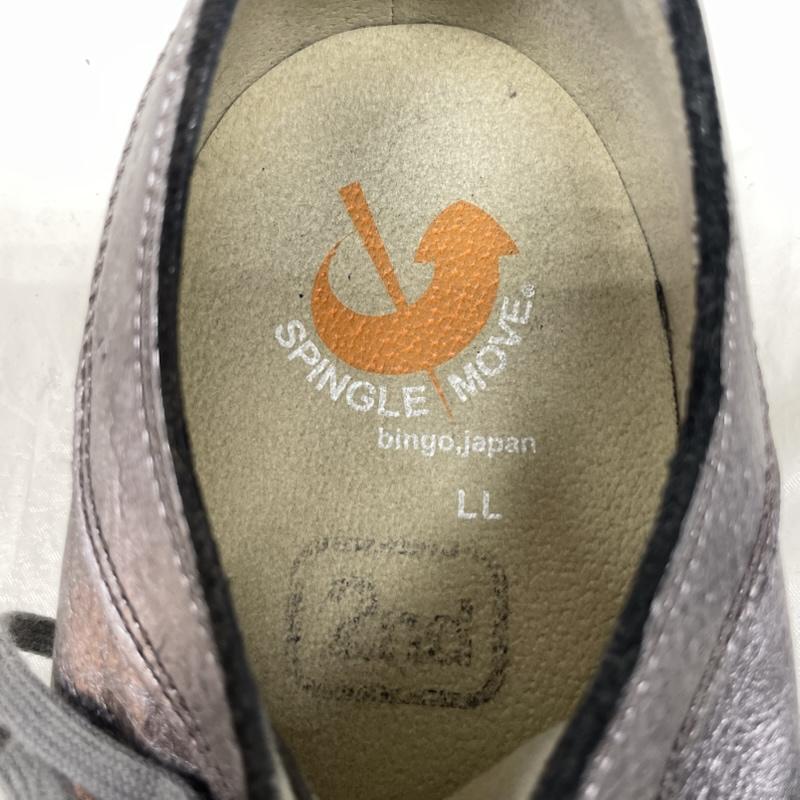スピングルムーブ SPINGLE MOVE スニーカー スニーカー SPM-254 ローカット ヘビ柄 プリント メタリック MADE IN JAPAN 日本製 LL 銀 / シルバー / silver color メンズ USED 古着 中古 50132460