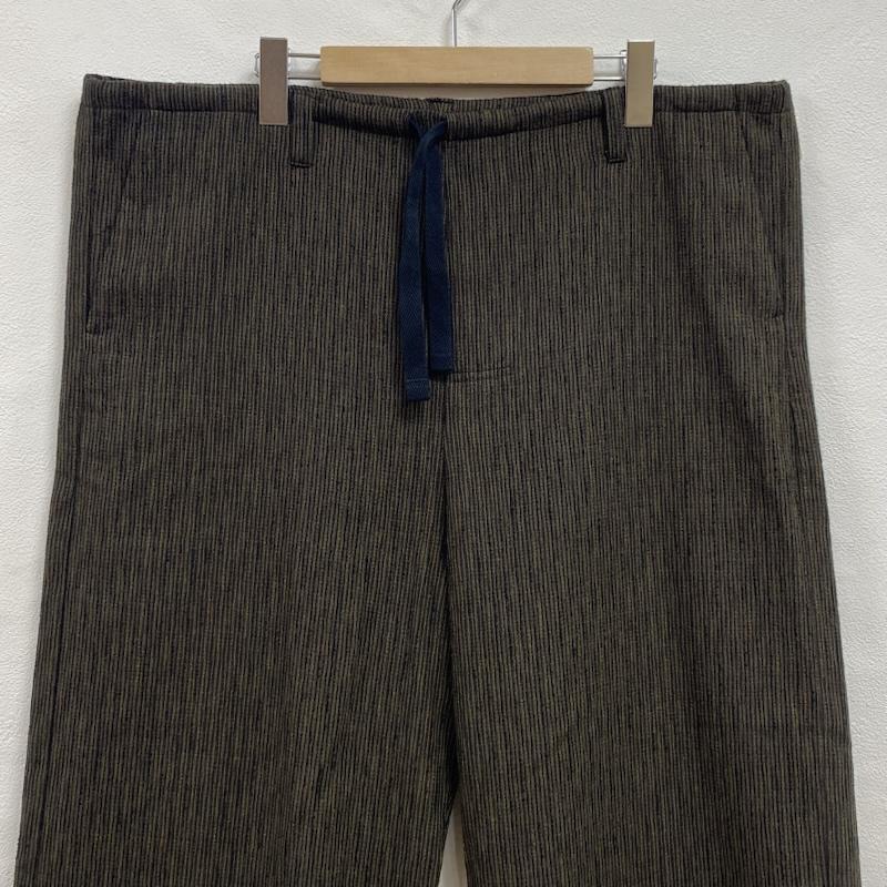 ウィエップ WEYEP ボトムス ボトムス ジャカード フリンジ カットオフ ワイド イージー パンツ W-123 FREE メンズ USED 古着 中古 50132480