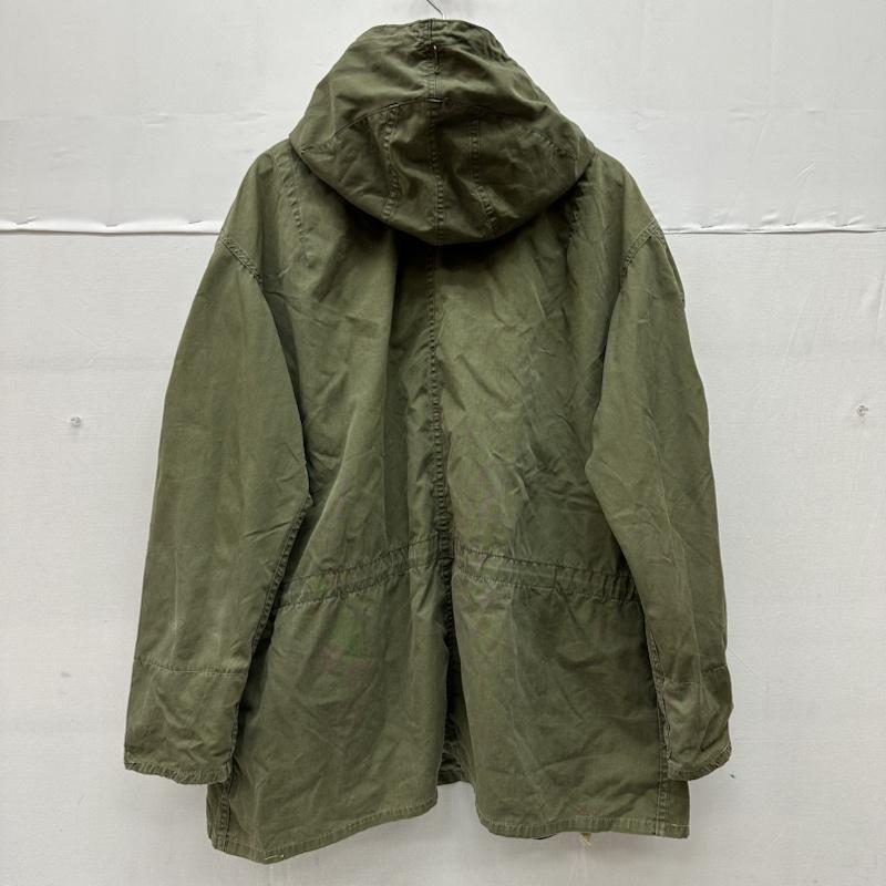 古着 USED ジャケット、上着 ジャンパー、ブルゾン 50s ALBATROSS-FRANZ MAYERER CORP 53年 PARKA-SHELL M-1951 ハーフジップ ミリタリー ジャケット S カーキ / カーキ / khaki メンズ USED 古着 中古 50132523