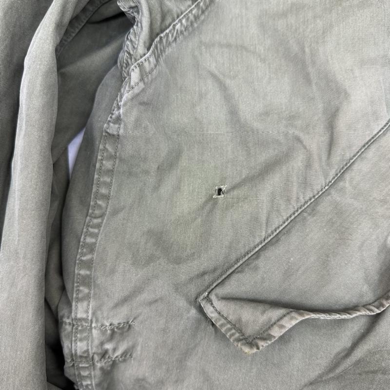 古着 USED ジャケット、上着 ジャンパー、ブルゾン 50s ALBATROSS-FRANZ MAYERER CORP 53年 PARKA-SHELL M-1951 ハーフジップ ミリタリー ジャケット S カーキ / カーキ / khaki メンズ USED 古着 中古 50132523