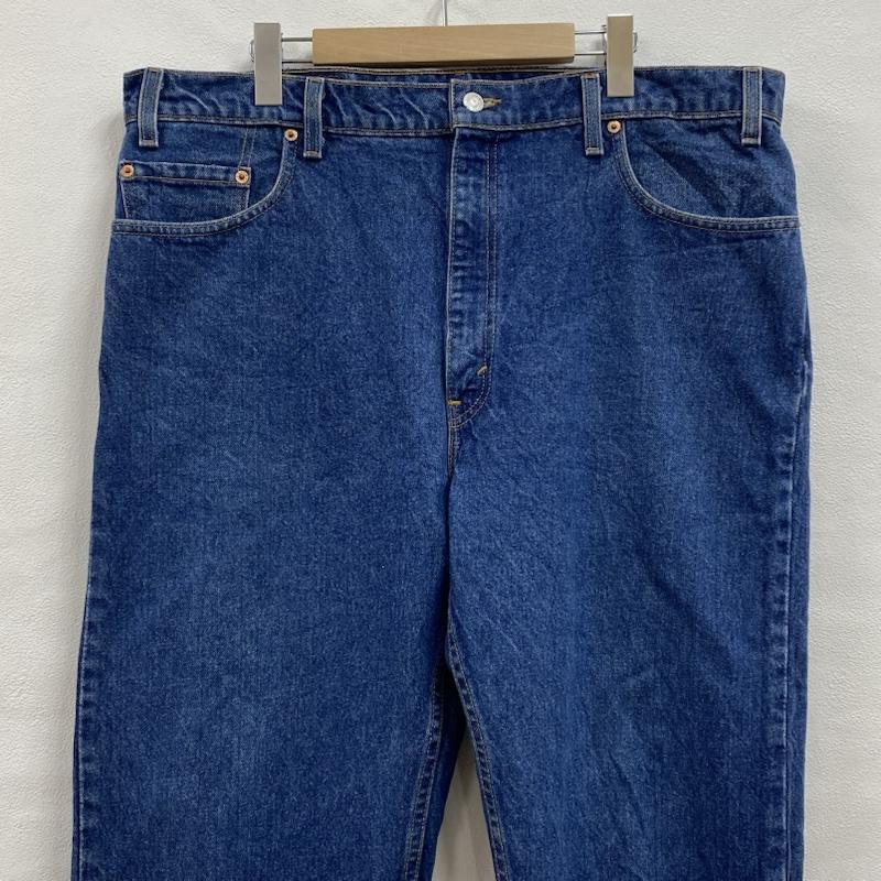リーバイス Levi s パンツ デニム、ジーンズ 550 テーパード デニム 90 s MADE IN USA 1998年製 ビッグサイズ ヴィンテージ 40インチ インディゴ / インディゴ / Indigo メンズ USED 古着 中古 50132529