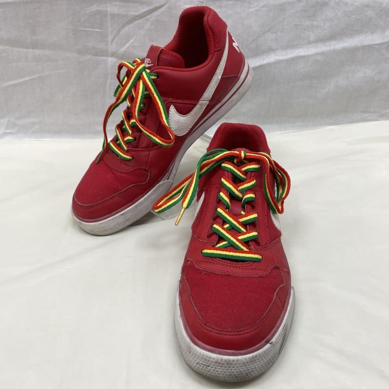 ナイキ NIKE スニーカー スニーカー 370543-600 デルタフォース ロー AC レッド キャンバス 26.0cm 赤 / レッド / red メンズ USED 古着 中古 50132537