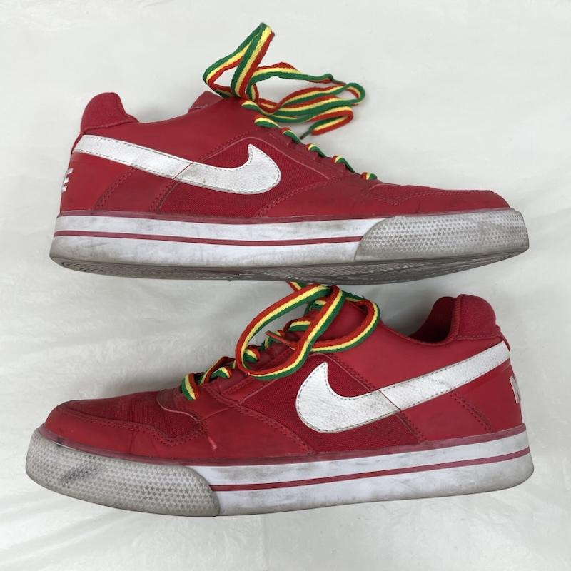 ナイキ NIKE スニーカー スニーカー 370543-600 デルタフォース ロー AC レッド キャンバス 26.0cm 赤 / レッド / red メンズ USED 古着 中古 50132537