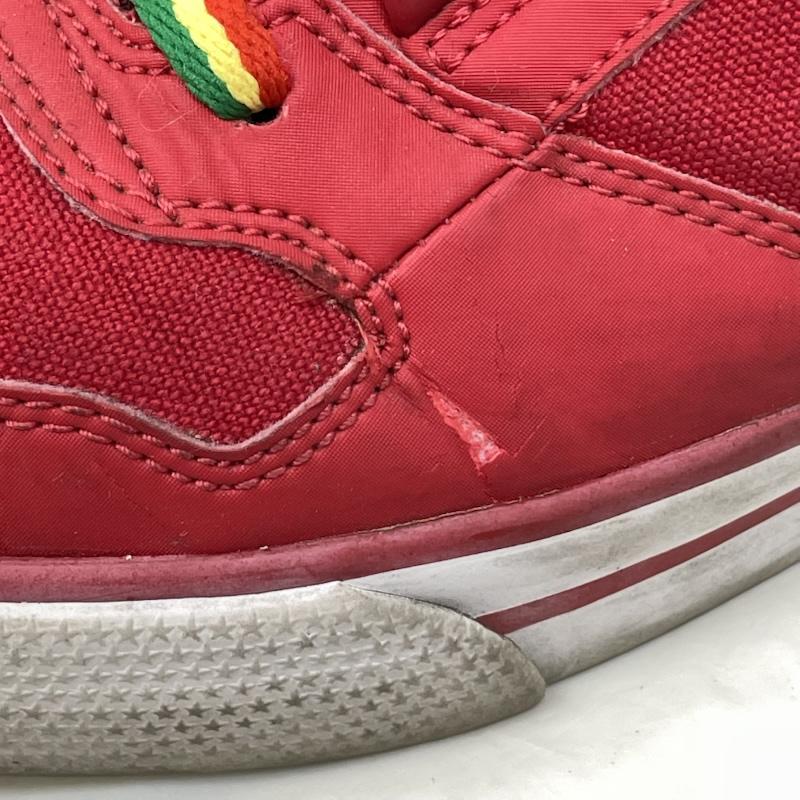ナイキ NIKE スニーカー スニーカー 370543-600 デルタフォース ロー AC レッド キャンバス 26.0cm 赤 / レッド / red メンズ USED 古着 中古 50132537