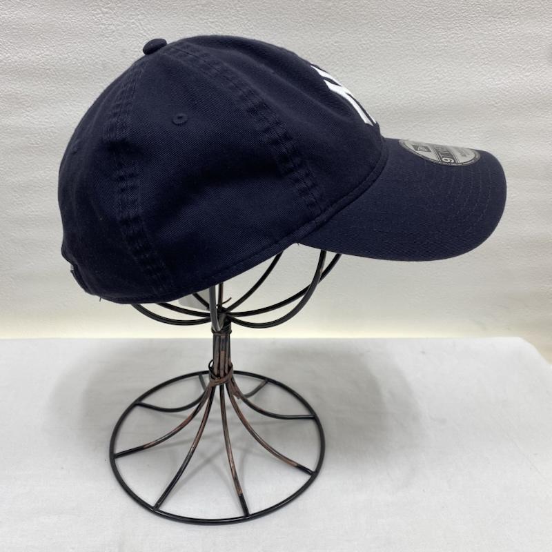 ニューエラ NEW ERA 帽子 キャップ 9TWENTY クロスストラップ ウォッシュドコットン ニューヨーク・ヤンキース 14525111 - ロゴ、文字 X 刺繍 紺 / ネイビー / navy X 白 / ホワイト / white メンズ USED 古着 中古 50132542