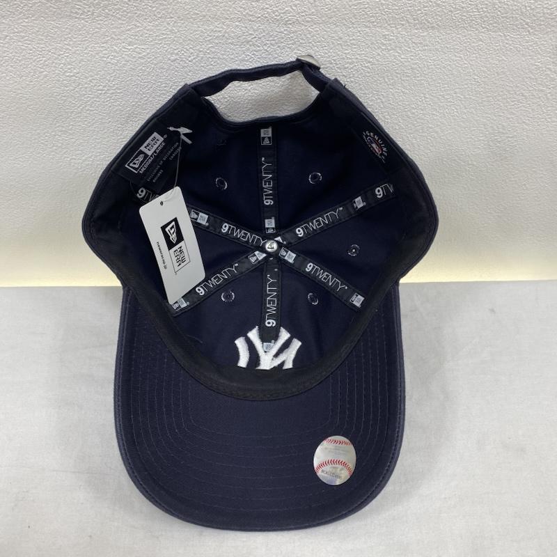 ニューエラ NEW ERA 帽子 キャップ 9TWENTY クロスストラップ ウォッシュドコットン ニューヨーク・ヤンキース 14525111 - ロゴ、文字 X 刺繍 紺 / ネイビー / navy X 白 / ホワイト / white メンズ USED 古着 中古 50132542
