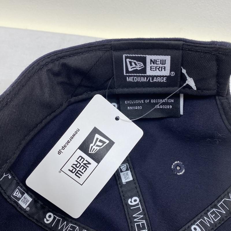 ニューエラ NEW ERA 帽子 キャップ 9TWENTY クロスストラップ ウォッシュドコットン ニューヨーク・ヤンキース 14525111 - ロゴ、文字 X 刺繍 紺 / ネイビー / navy X 白 / ホワイト / white メンズ USED 古着 中古 50132542