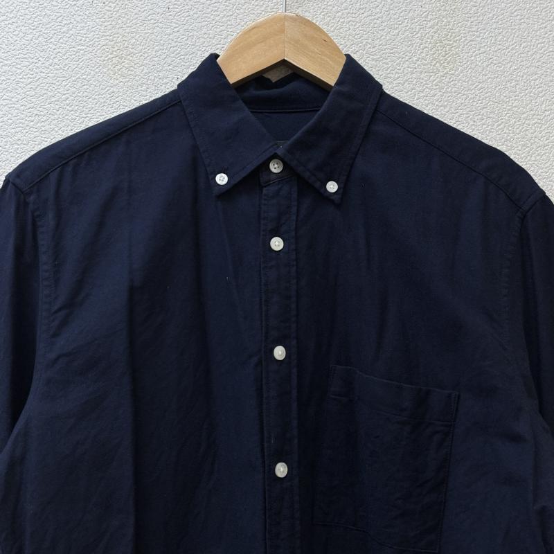 ブラックレーベル・クレストブリッジ BLACK LABEL CRESTBRIDGE シャツ、ブラウス 半袖 51M91-791-28 ボタンダウンカラー 半袖 シャツ 紺 ネイビー M 紺 / ネイビー / navy メンズ USED 古着 中古 50132606