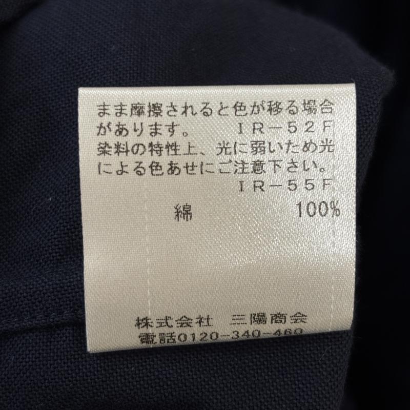 ブラックレーベル・クレストブリッジ BLACK LABEL CRESTBRIDGE シャツ、ブラウス 半袖 51M91-791-28 ボタンダウンカラー 半袖 シャツ 紺 ネイビー M 紺 / ネイビー / navy メンズ USED 古着 中古 50132606
