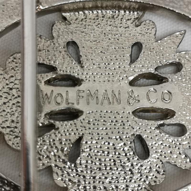 ウルフマンブラザーズカンパニー WOLFMAN B.R.S ベルト・バックル バックル メッキ クロス バックル カラー ストーン - 金 / ゴールド / gold color X 銀 / シルバー / silver color メンズ USED 古着 中古 50132631