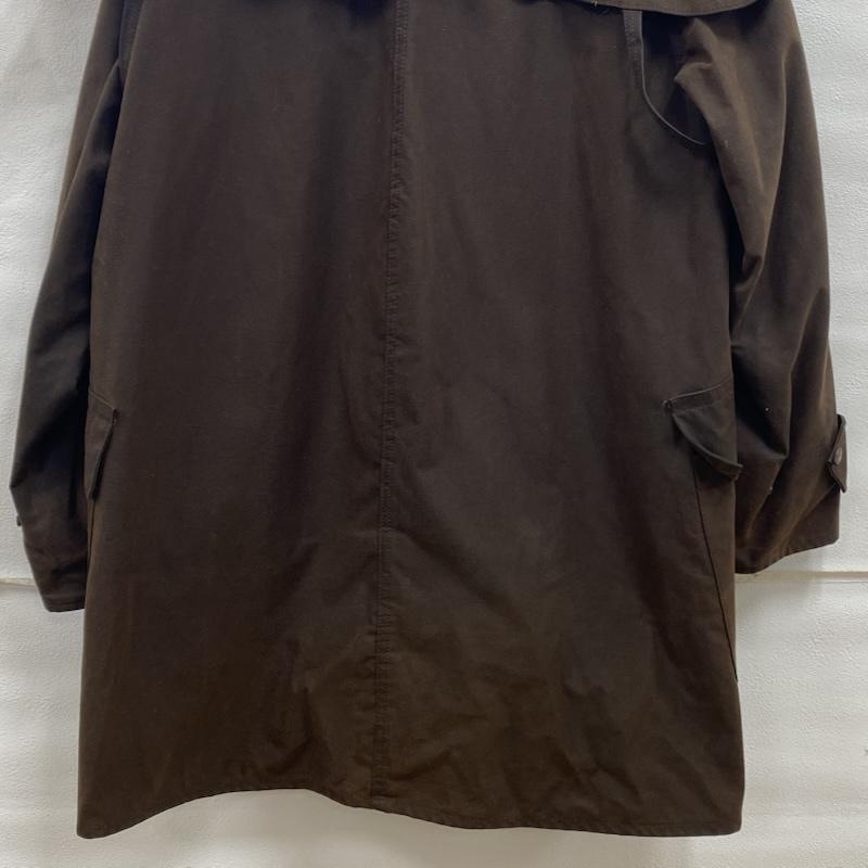 古着 USED コート コート一般 THOMAS COOK オイルド ライディング コート ワックスコットン アンブレラヨーク M 茶 / ブラウン / brown メンズ USED 古着 中古 50132756
