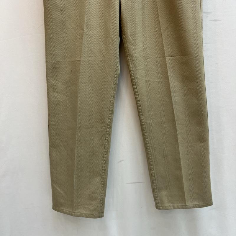 リーバイス Levi s ボトムス ボトムス 70s USA製 スタプレ ヘリンボーン - ベージュ / ベージュ / beige メンズ USED 古着 中古 50132805