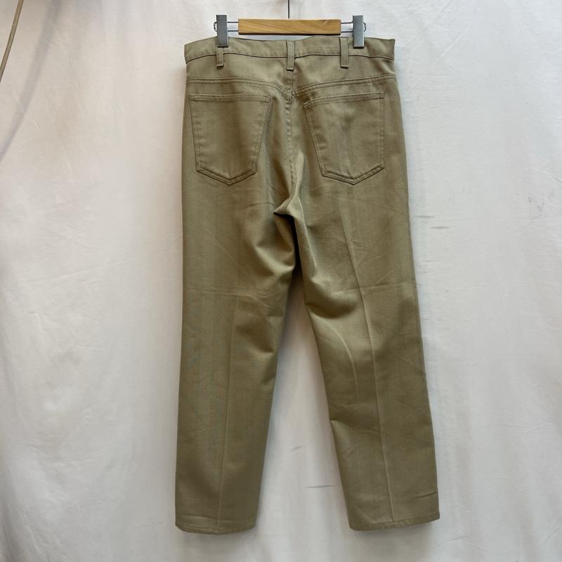 リーバイス Levi s ボトムス ボトムス 70s USA製 スタプレ ヘリンボーン - ベージュ / ベージュ / beige メンズ USED 古着 中古 50132805